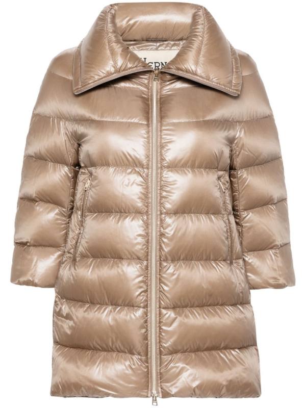 stand-up collar padded jacket