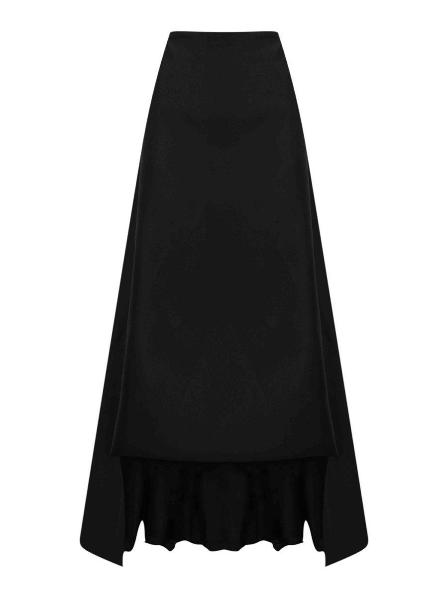 Philosophy di Lorenzo Serafini Jupe Midi - Noir