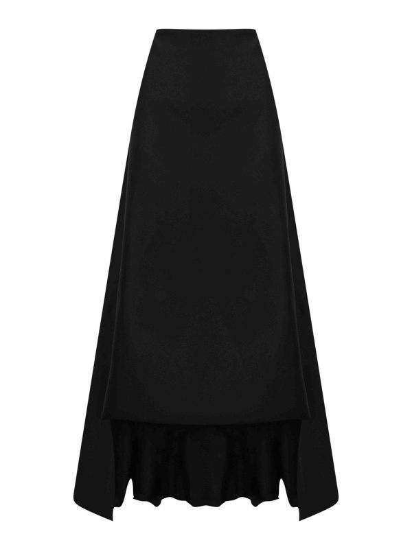 Philosophy di Lorenzo Serafini Jupe Midi - Noir