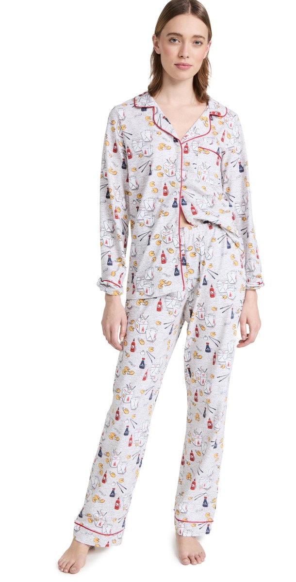 BedHead PJs Long Sleeve Classic PJ Set Takeout