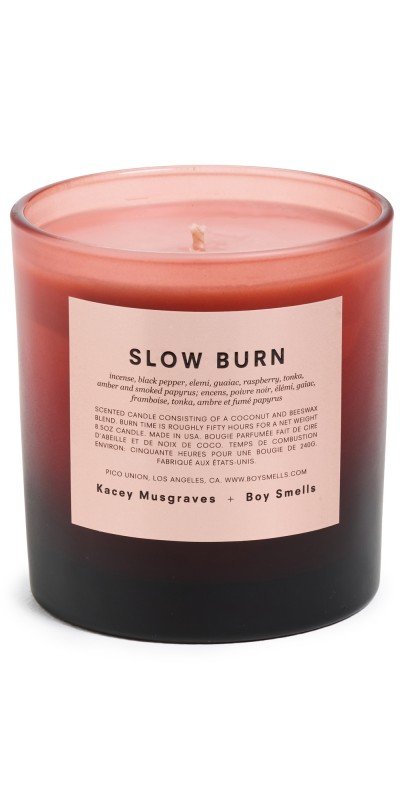 Boy Smells Slow Burn Candle Slow Burn