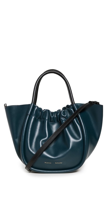 Proenza Schouler Small Ruched Crossbody Tote Slat