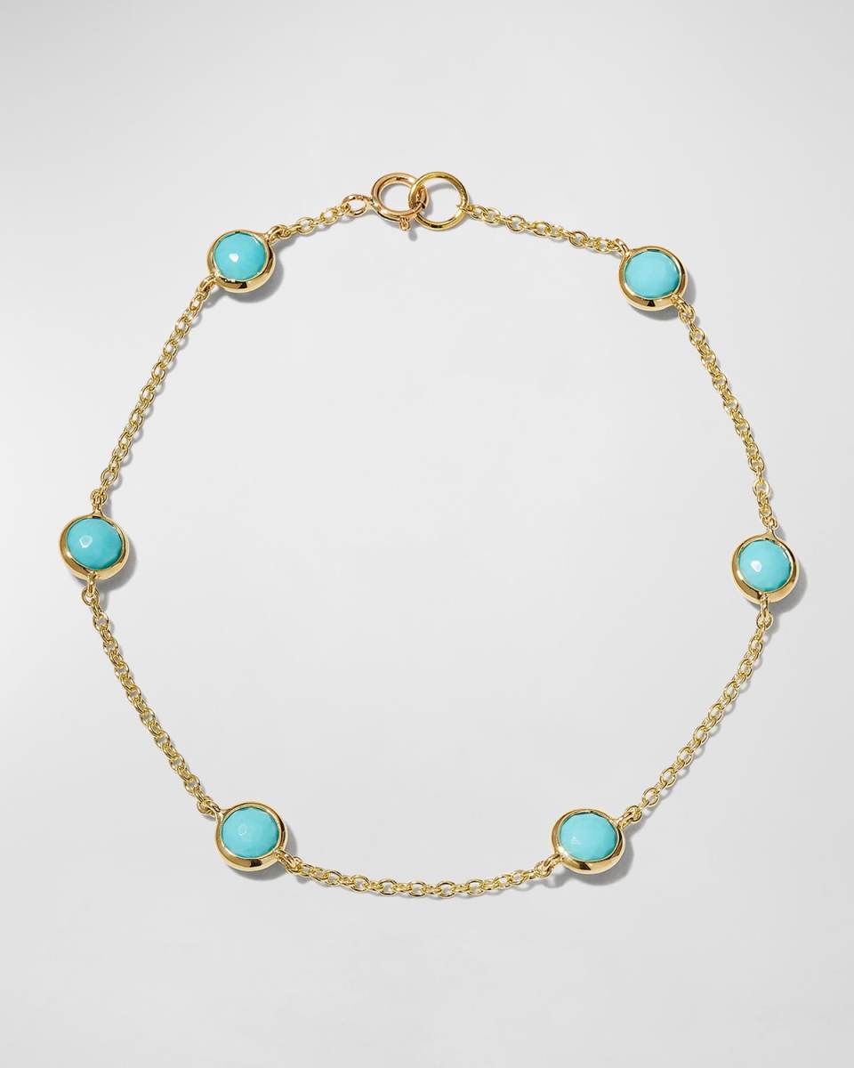 Lollipop Confetti Bracelet in 18K Gol