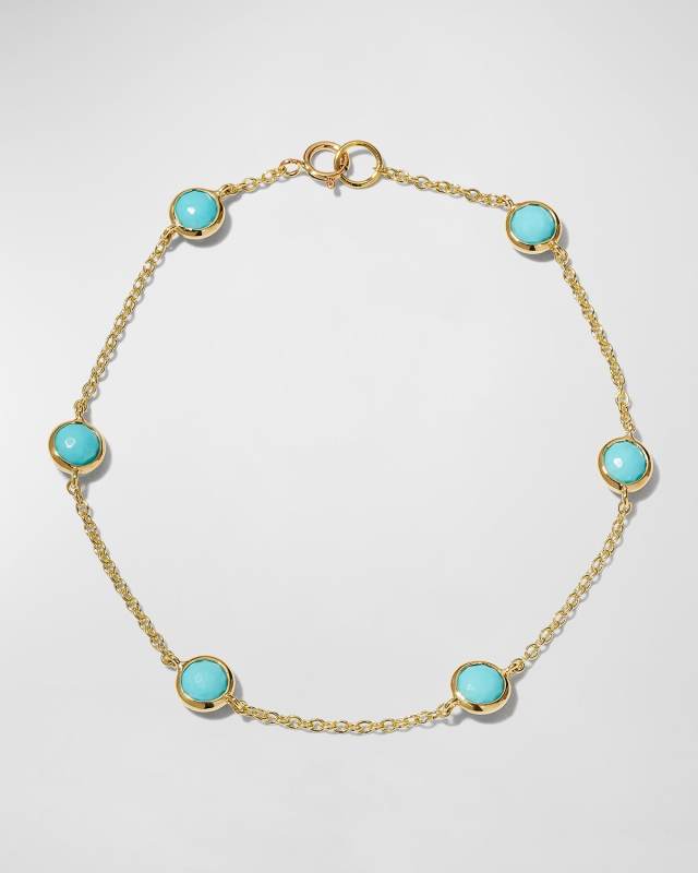 Lollipop Confetti Bracelet in 18K Gol