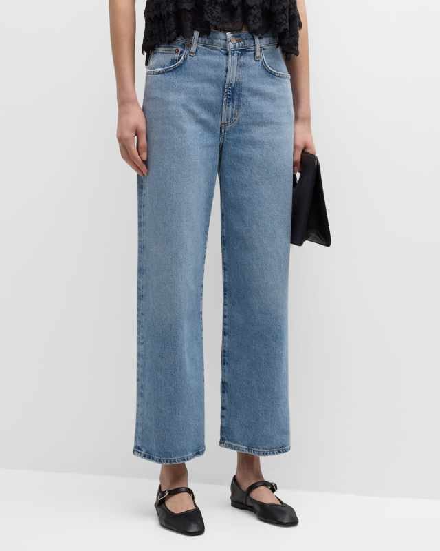 Harper Wide-Leg Crop Jeans