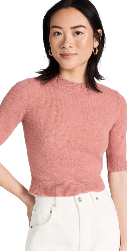 Le Kasha Chypre Cashmere Sweater Peach