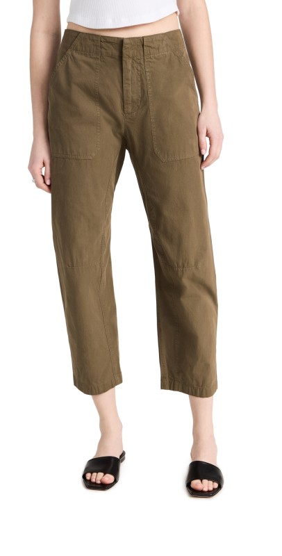 rag & bone Leyton Workwear Pants Olive Green