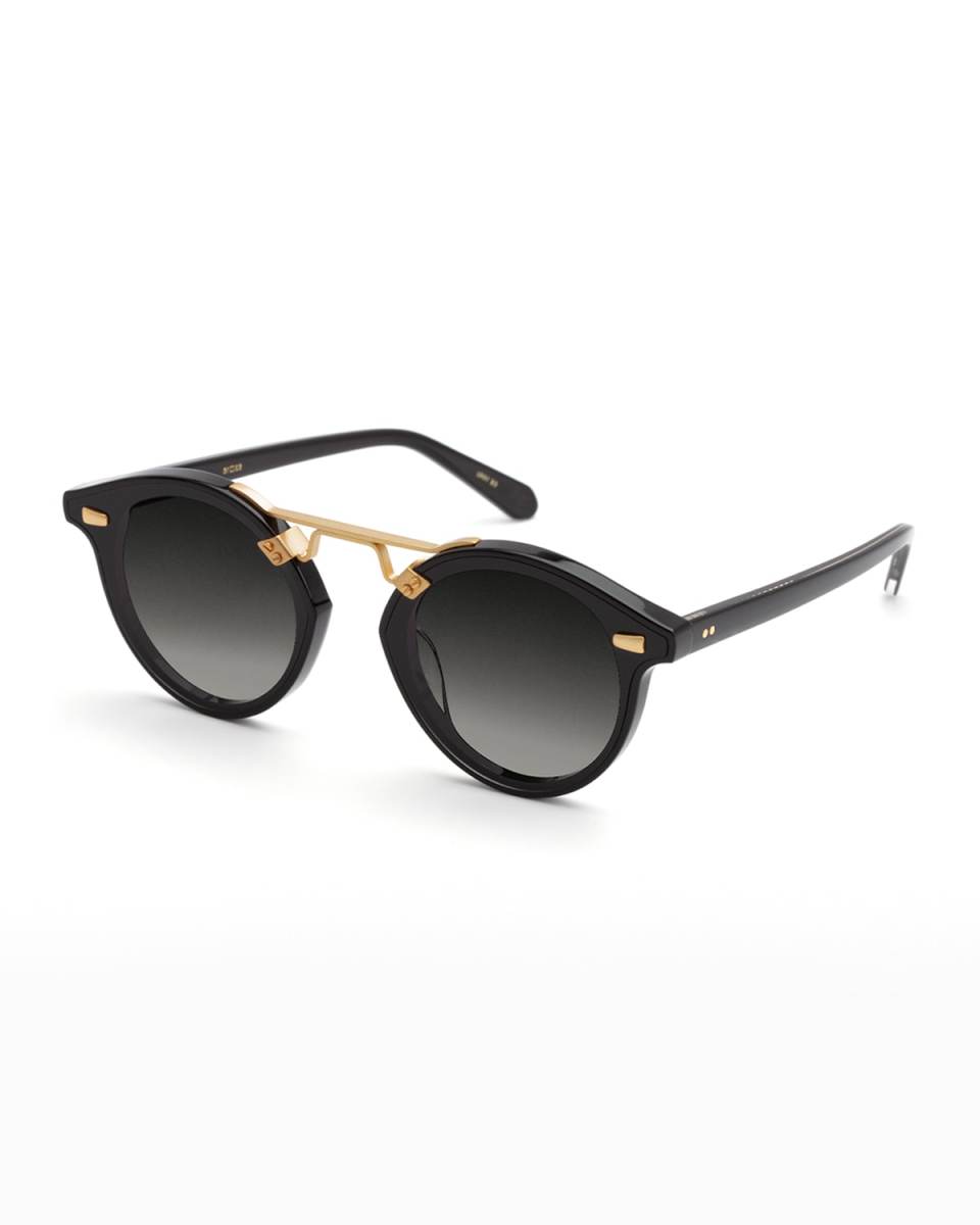 STL Nylon Round Acetate Sunglasses