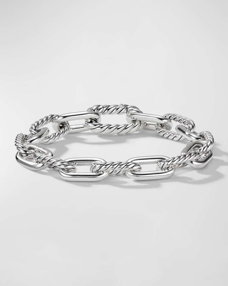 DY Madison Chain Bracelet in Silver, 8.5mm