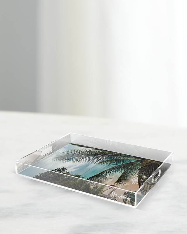 x Slim Aarons Las Brisas Hotel Acrylic Serving Tray