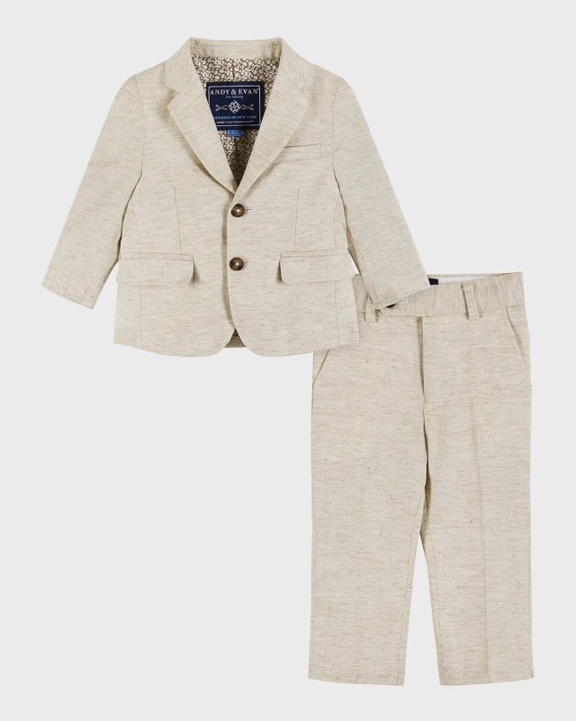Boy's Two-Piece Suit Set, Size Newborn-24