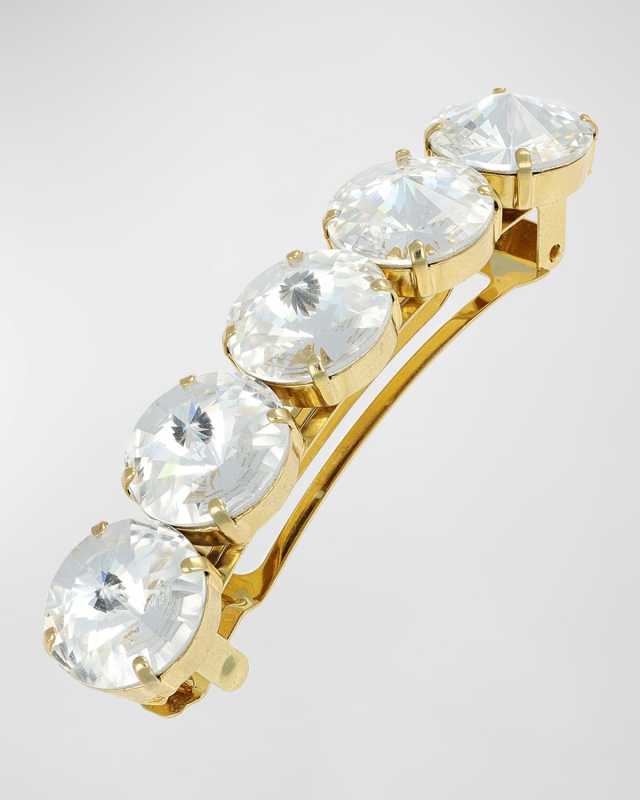 Rock Star Crystal French Barrette