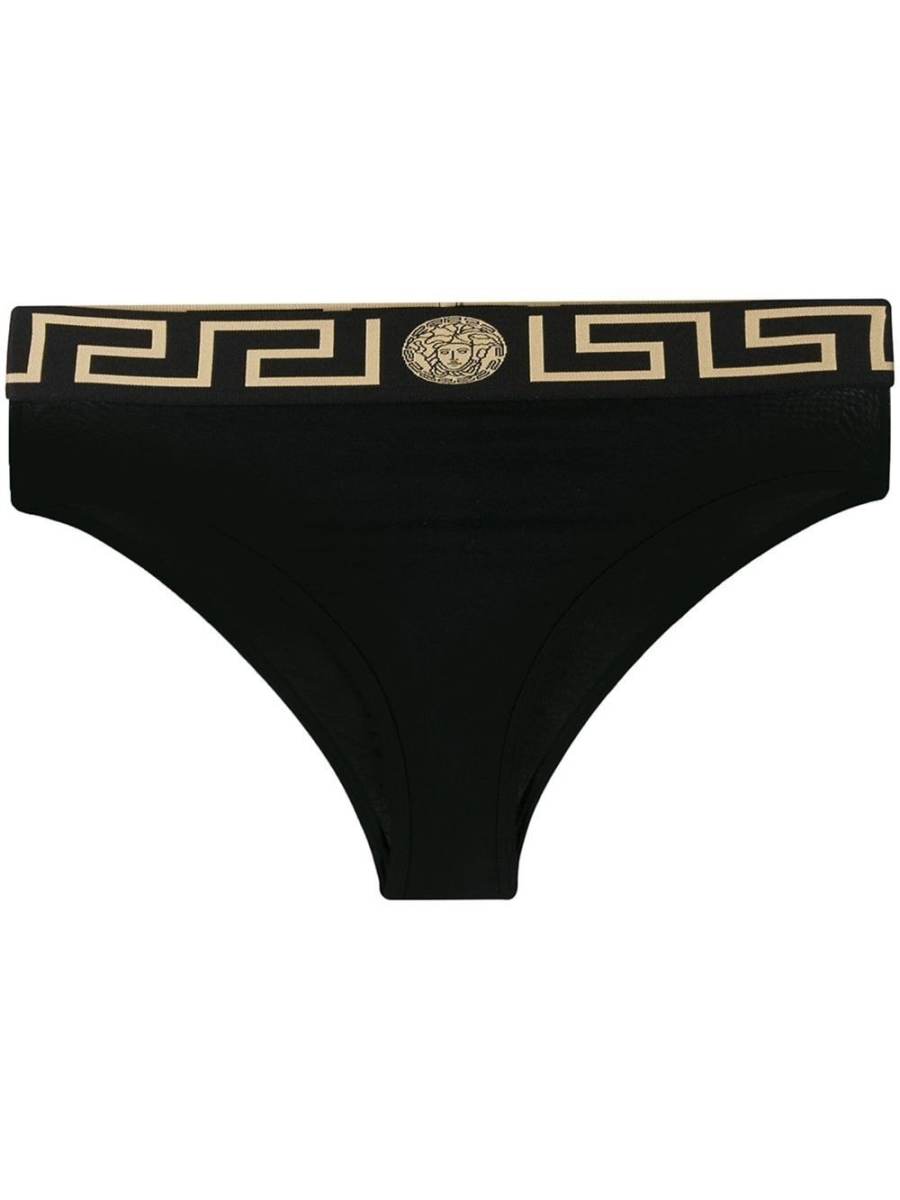 Greca Border high-waisted briefs