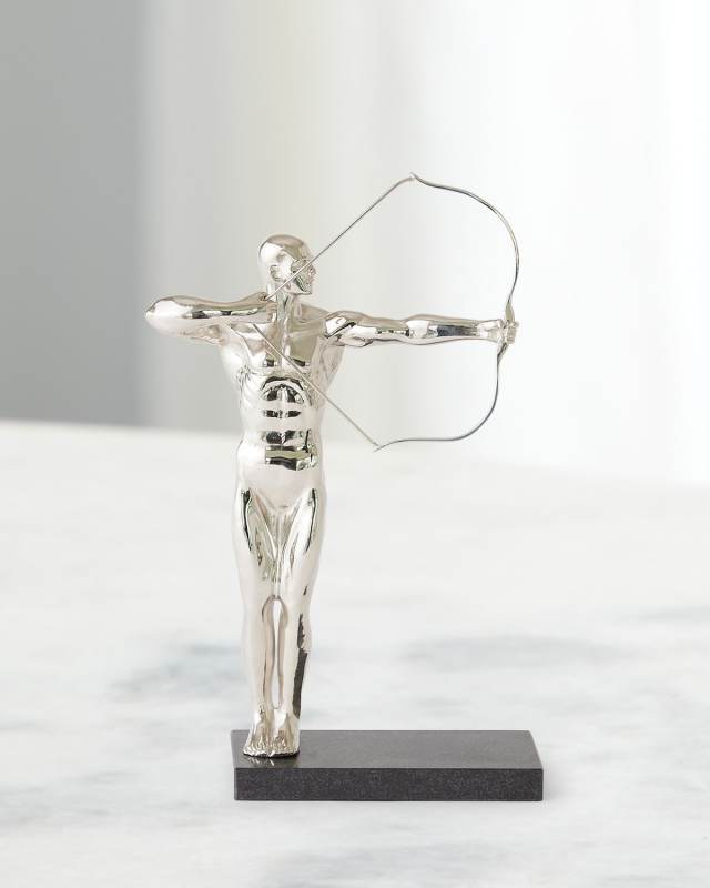 The Archer Sculpture, Nickel