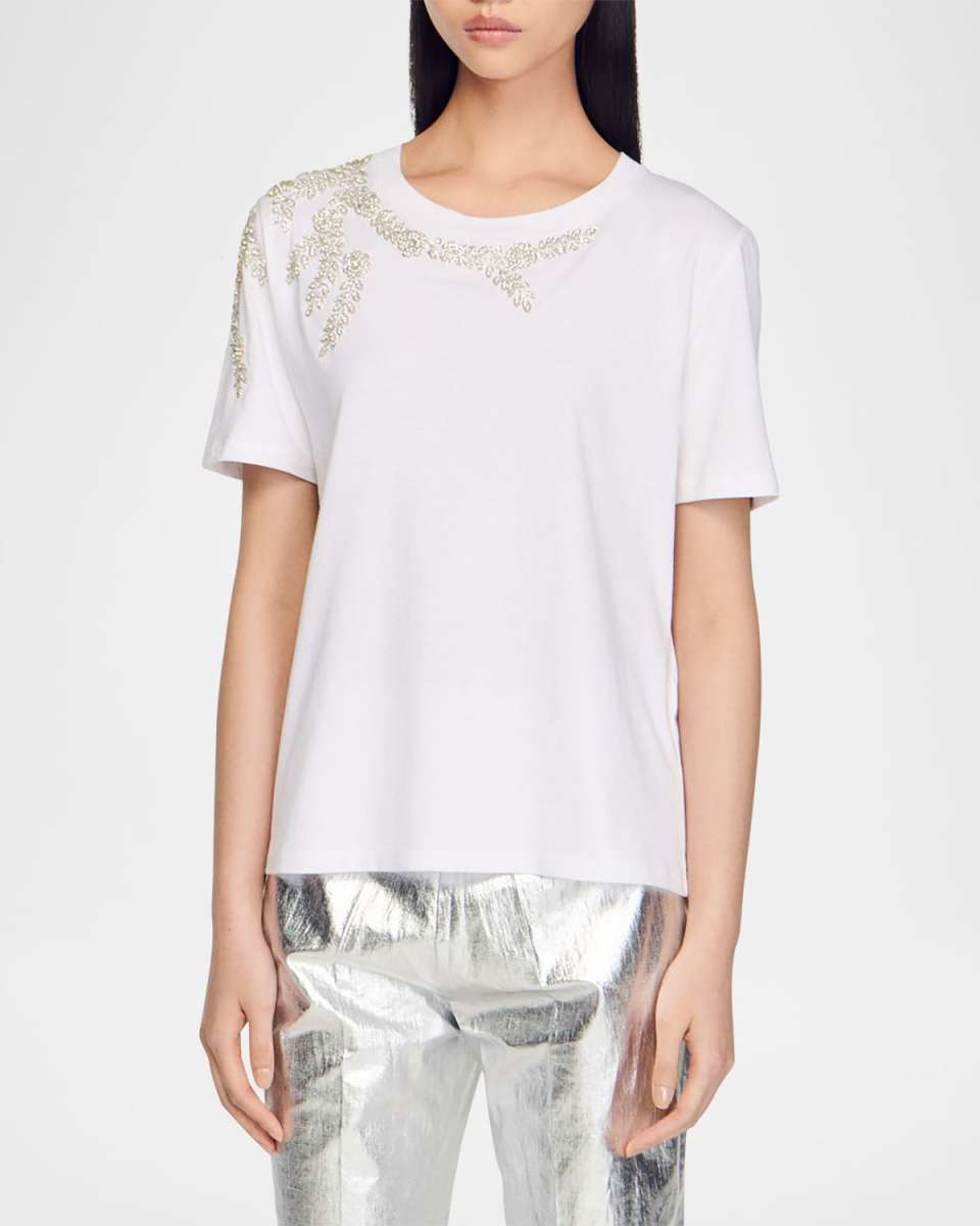 Stras Embellished T-Shirt