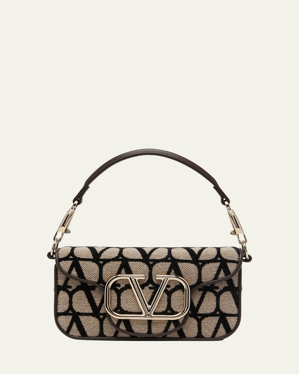 Loco Small VLOGO Canvas Shoulder Bag