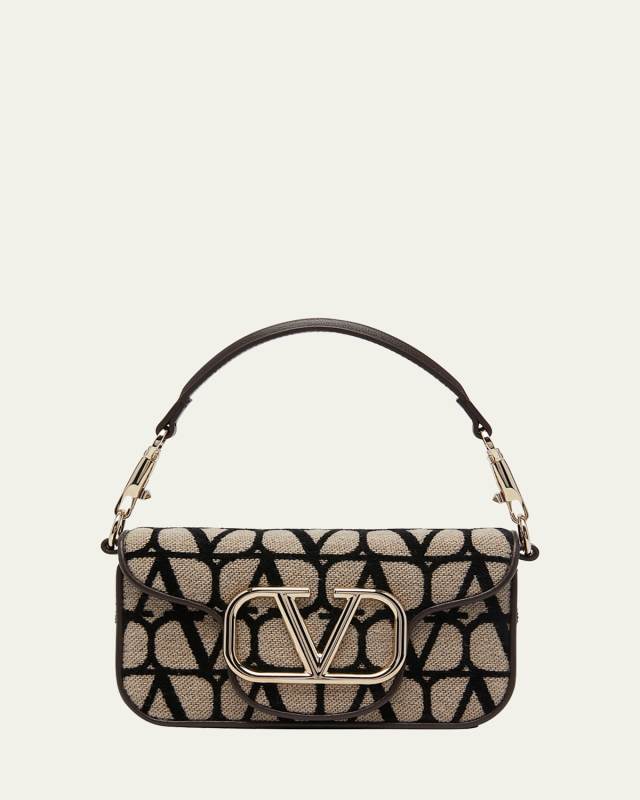 Loco Small VLOGO Canvas Shoulder Bag