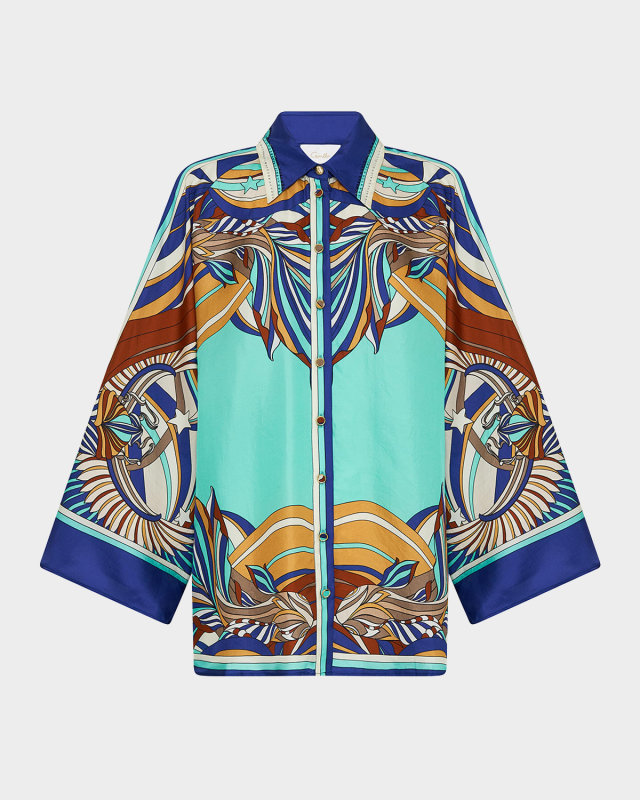 Oasis Oracle Wide Sleeve Blous