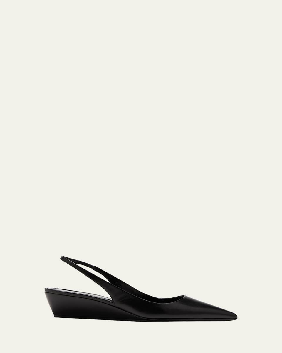 Amber Slingback Demi-Wedge Sandals
