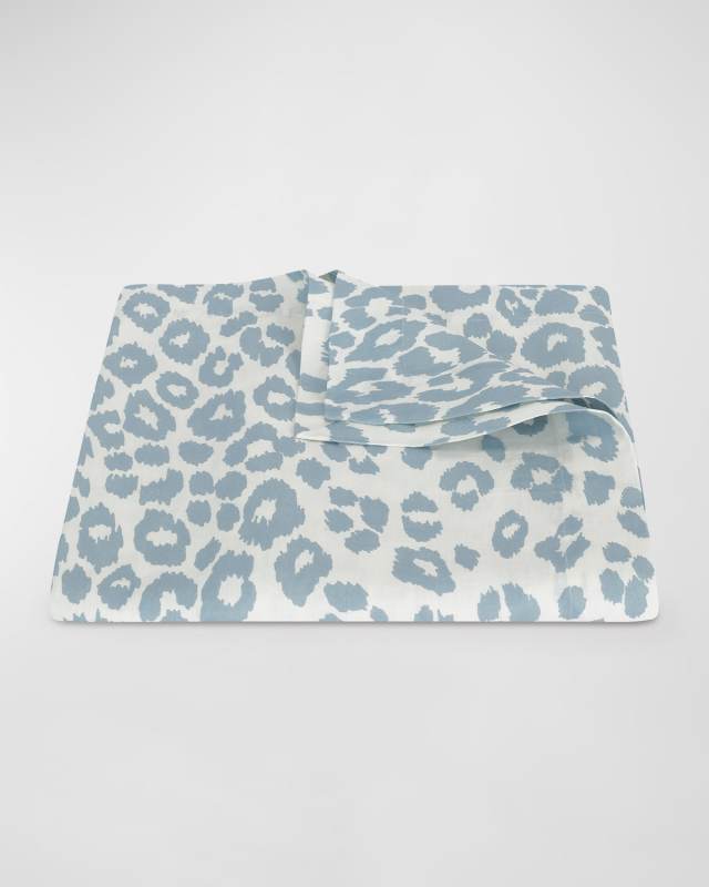 Iconic Leopard Round Tablecloth, 90"