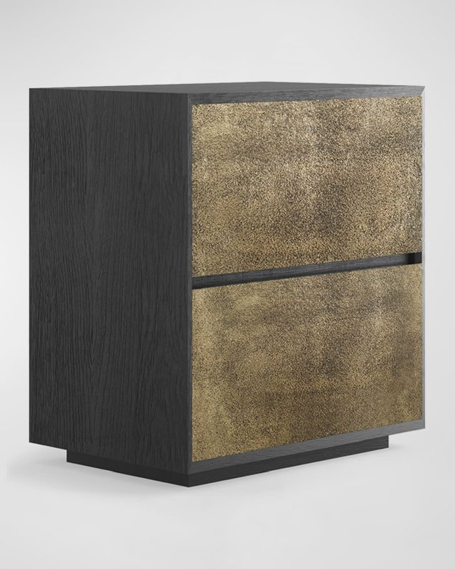 Eporedia 2-Drawer Nightstand