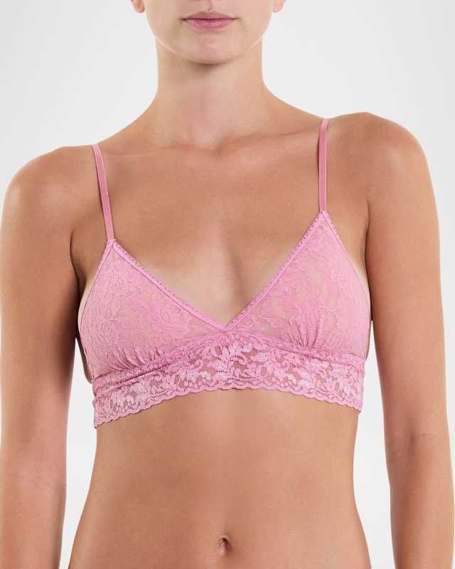 Signature Lace Padded Triangle Bralette