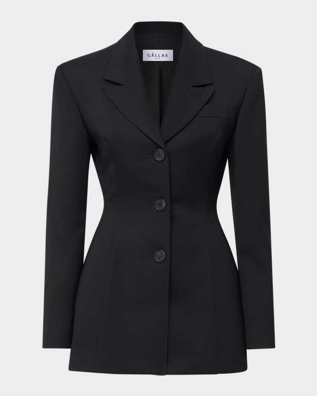 Riva Striped Hourglass Jacket