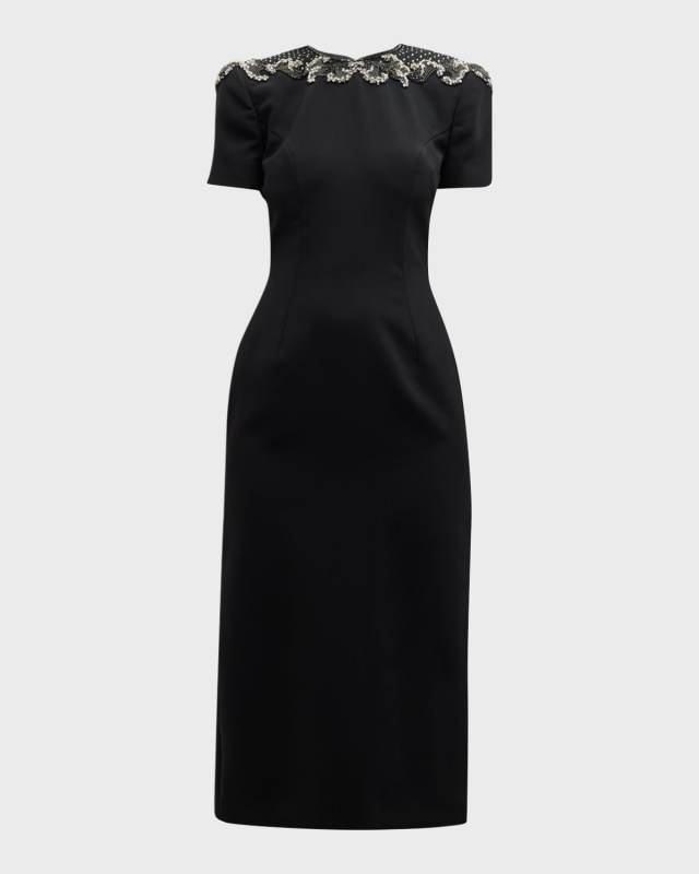 Lana Embellished Sheath Dress