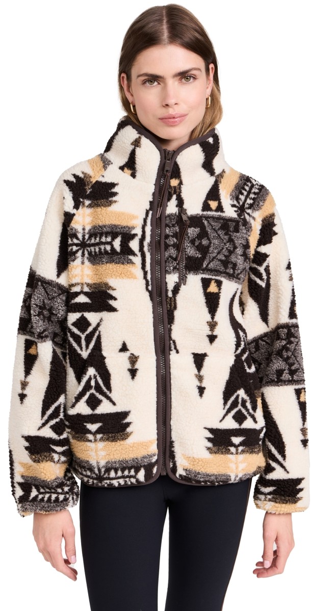 The Upside Harlow Zip Through Jacket Dunes