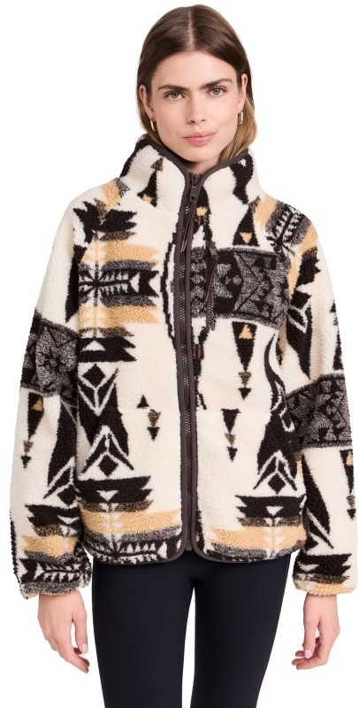 The Upside Harlow Zip Through Jacket Dunes
