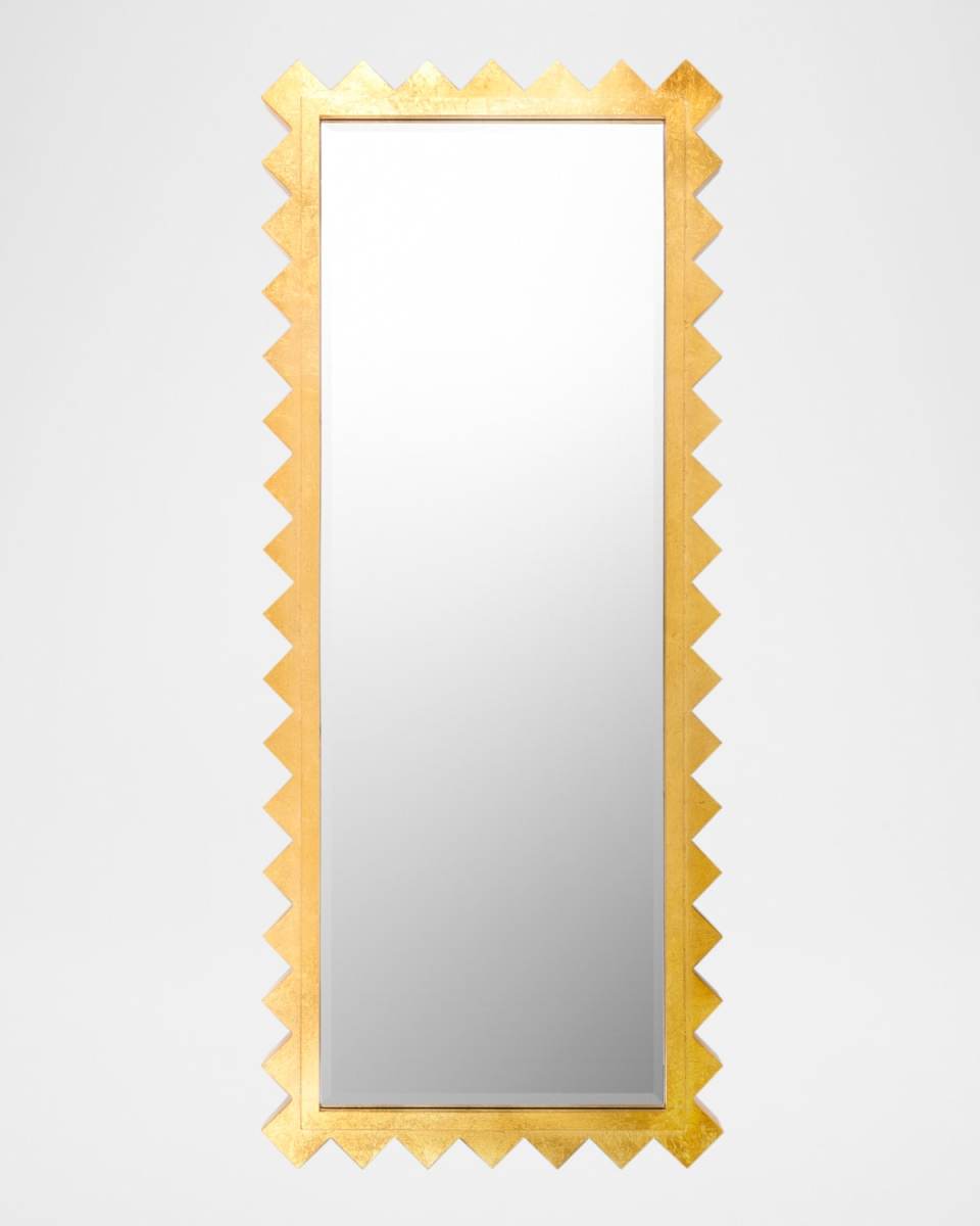 Harrison Gold Manufactured Wood Frame Mirror