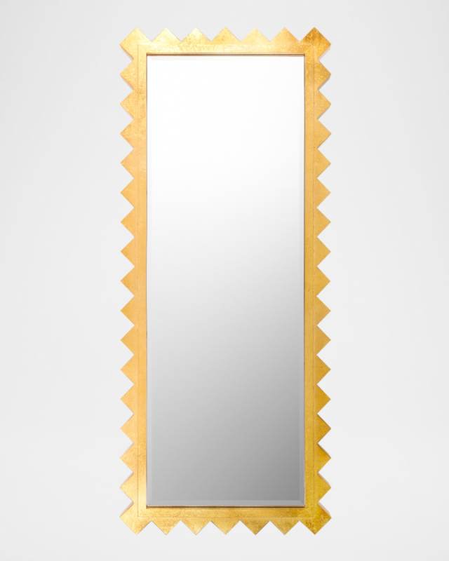 Harrison Gold Manufactured Wood Frame Mirror