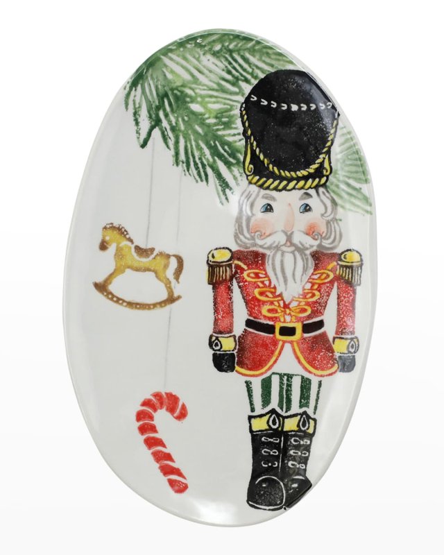 Nutcrackers Small Oval Platter