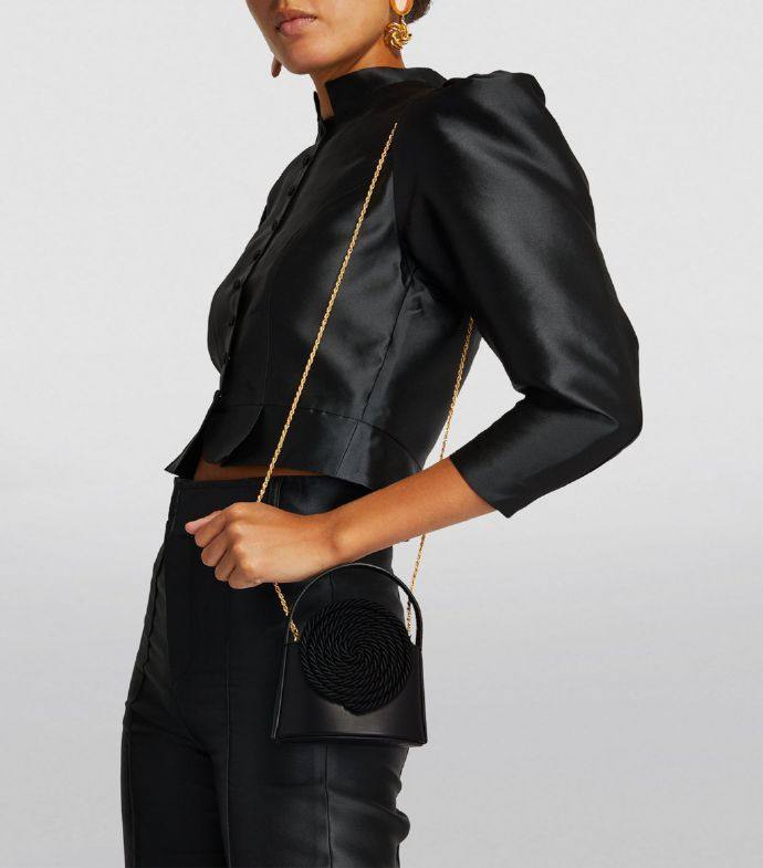 DESTREE Mini Leather Gunther Top-Handle Bag
