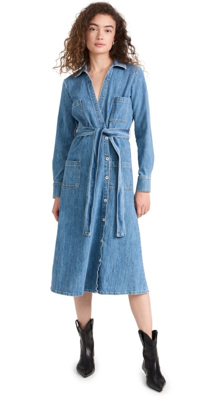 LE JEAN Misty Midi Dress Daisy
