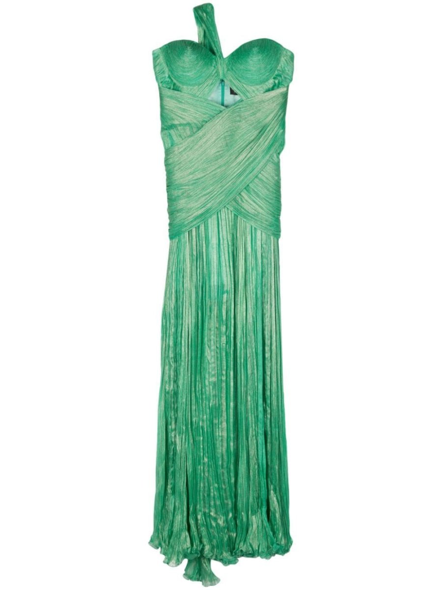 Eva silk maxi dress