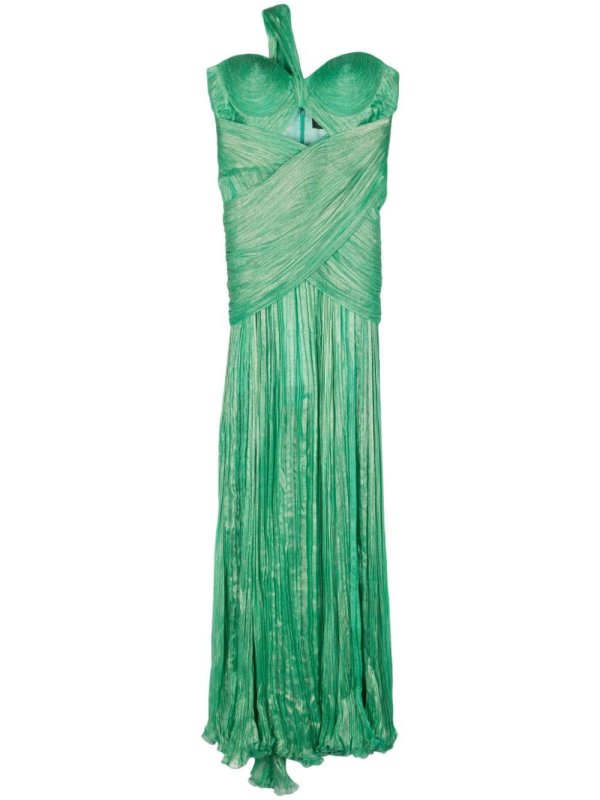 Eva silk maxi dress