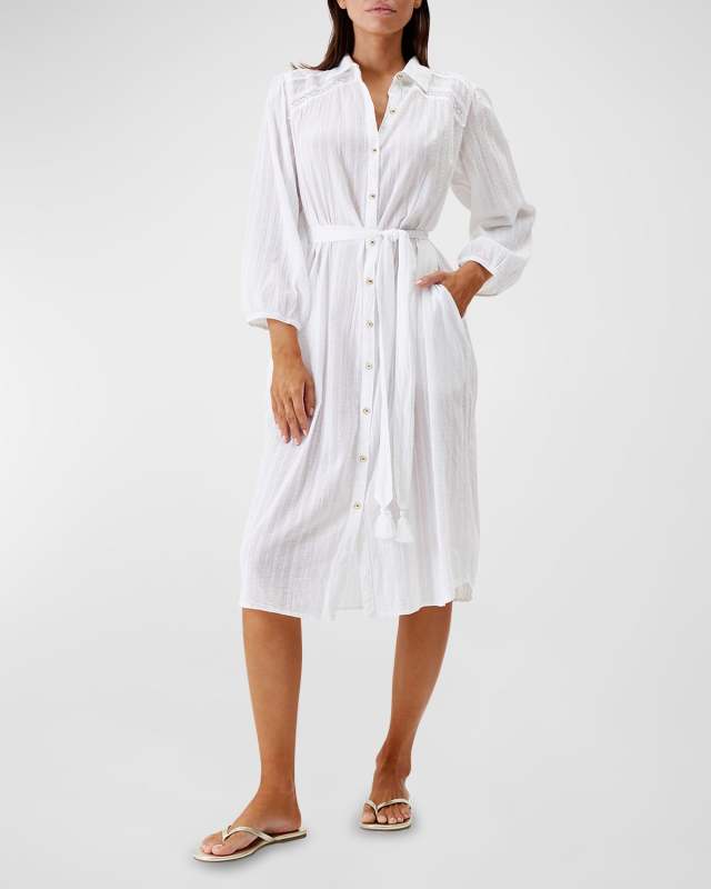 Cressida Cotton Shirtdress