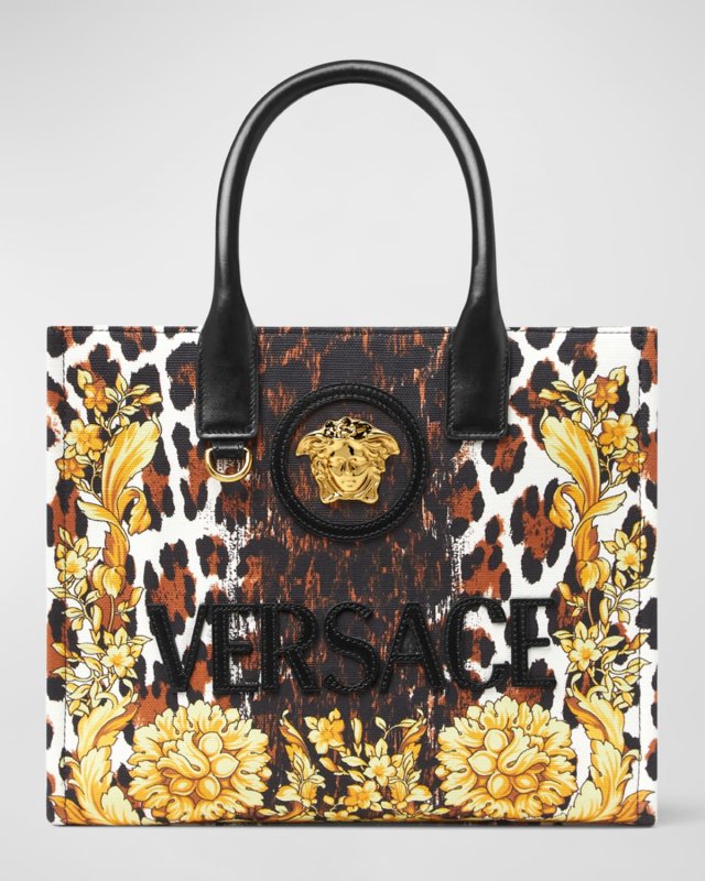 La Medusa Wild Barocco Canvas Tote Bag