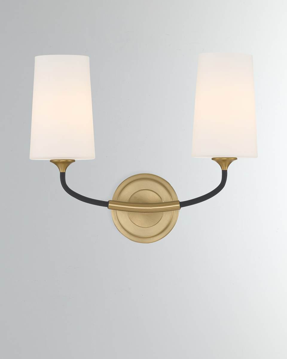 Niles 2-Light Forged Wall Mount