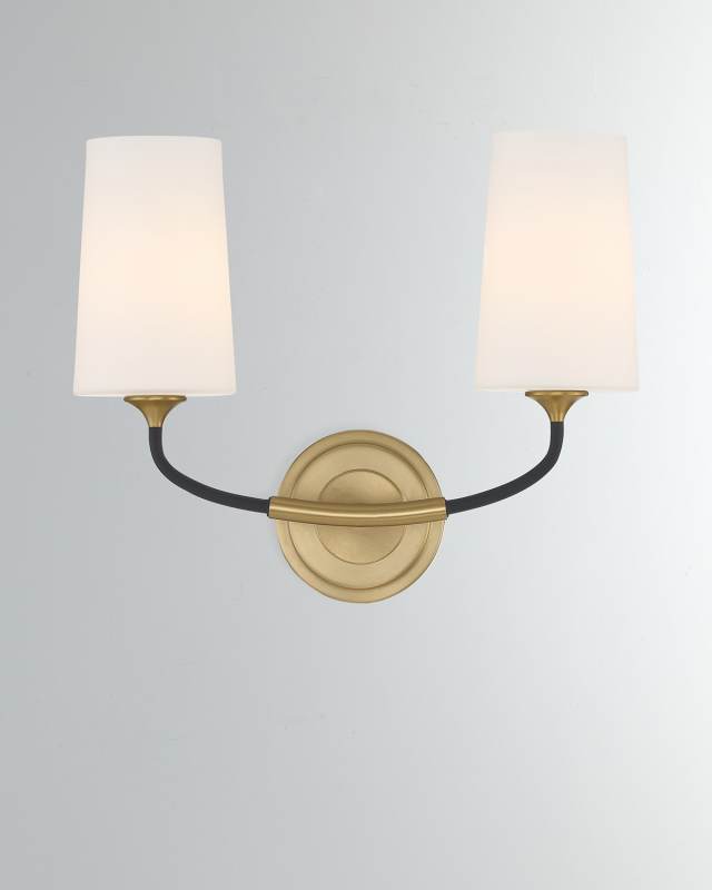Niles 2-Light Forged Wall Mount