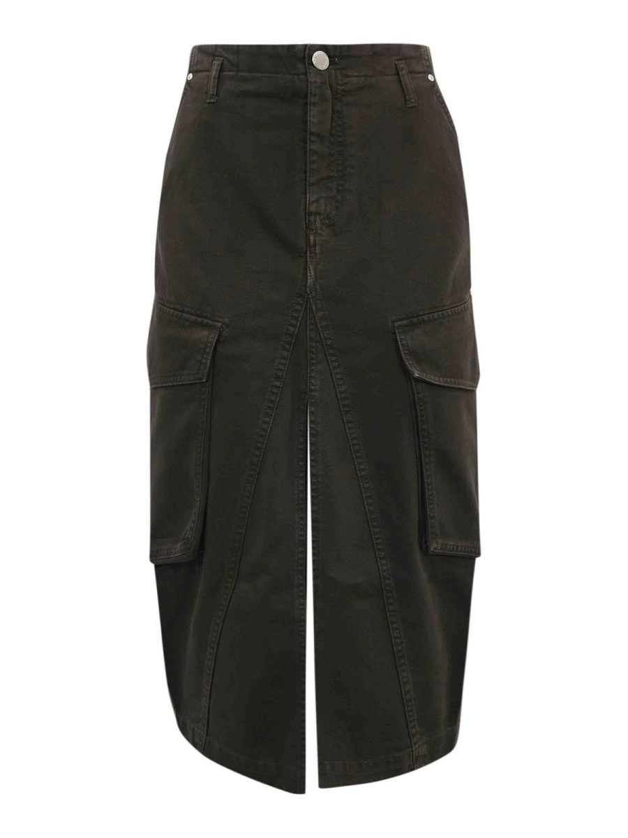 Pinko Jupe Midi - Marron