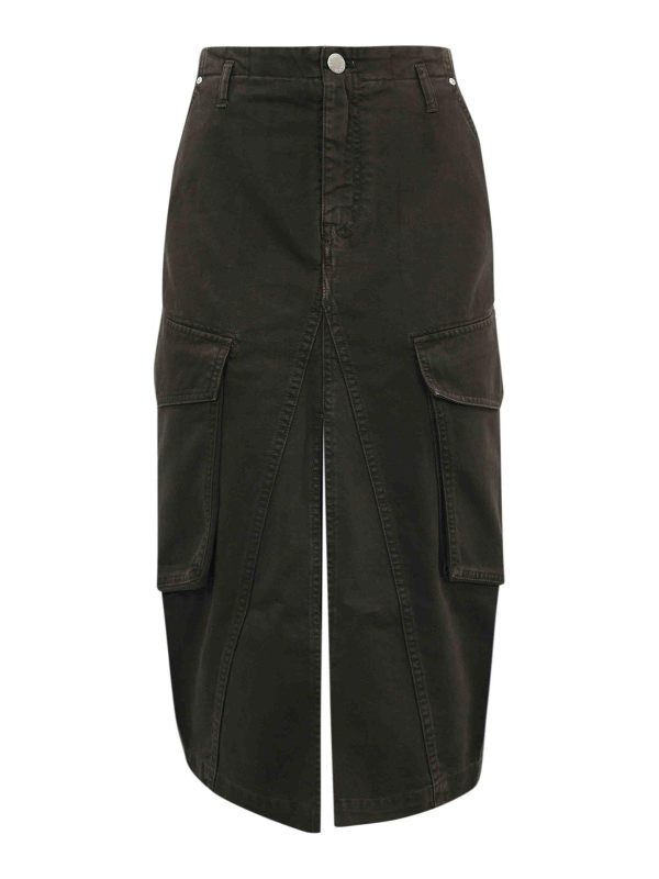 Pinko Jupe Midi - Marron