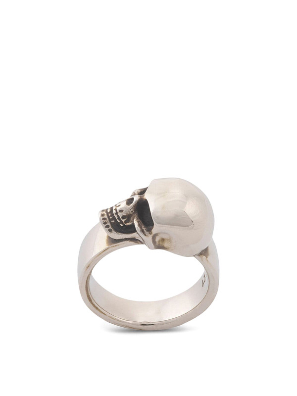 Alexander Mcqueen Bague - Argent
