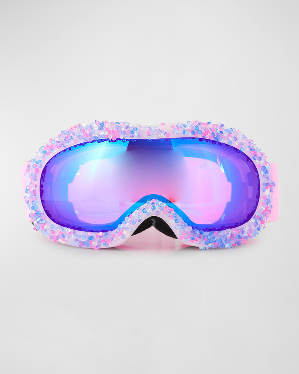 Ice of Purple Glaciers Ski Mask