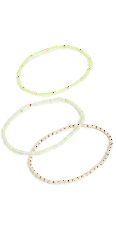 Gorjana Poppy Gem Bracelet Set Howlite