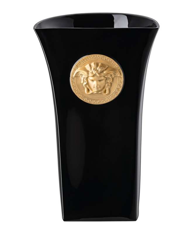 Medusa Madness Vase in Black - 13.5"