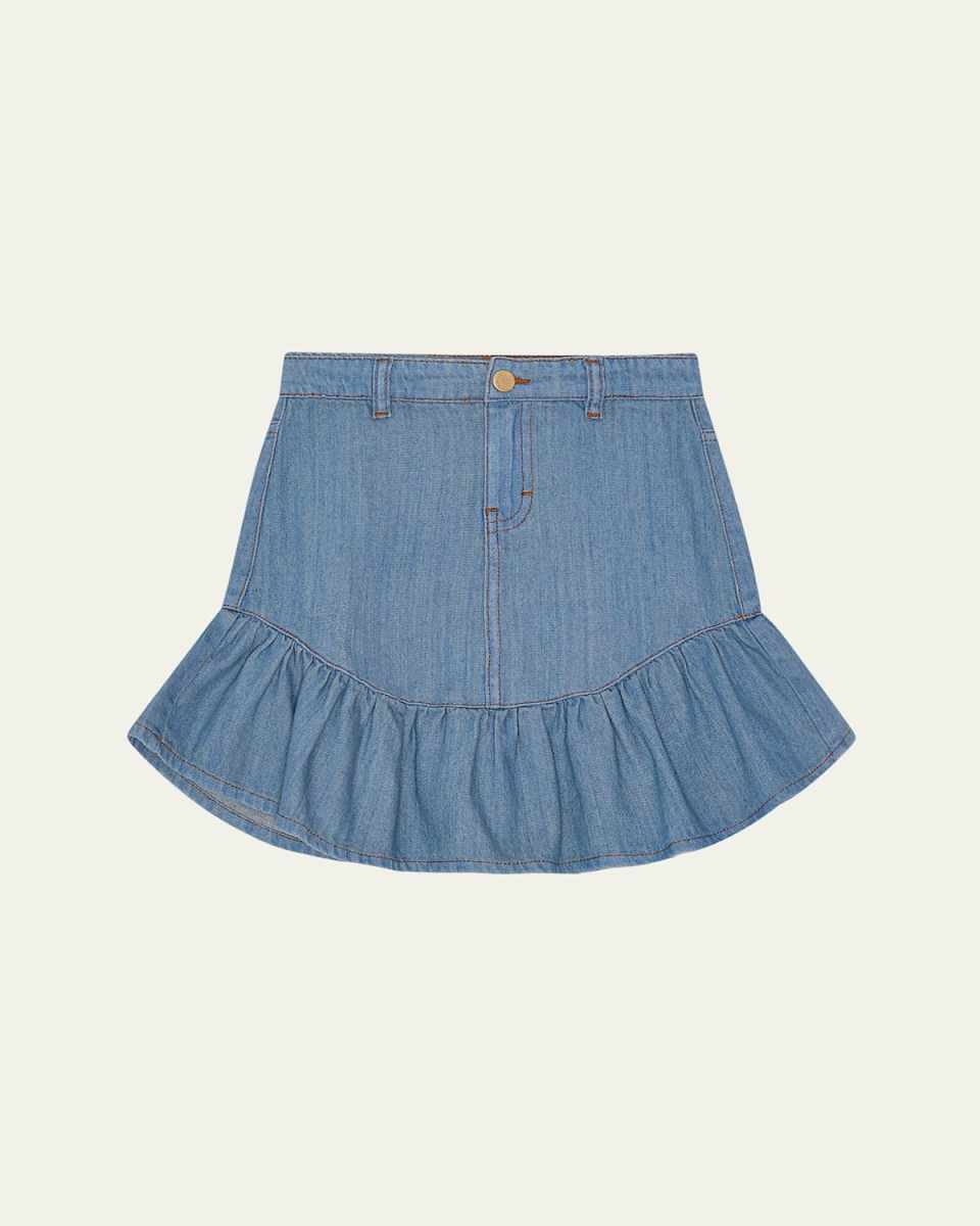Girl's Bridget Denim Skirt, Size 7