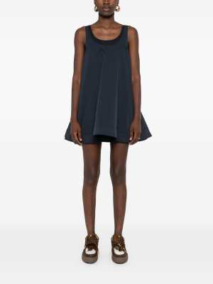 Loewe Trapeze Anagram-motif dress