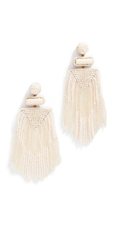 Deepa Gurnani Deepa by Deepa Gurnani Jody Earrings Ivory